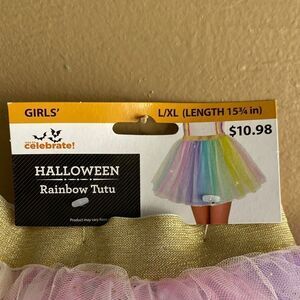 Girls' Rainbow Tutu Costume